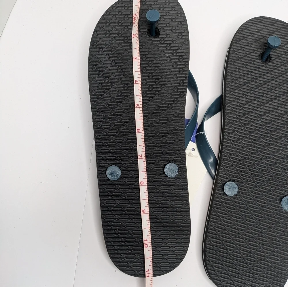 NWT NFL Denver Broncos Flip Flop Sandals Men 9/10